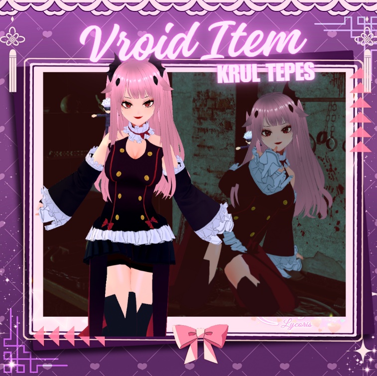[Vroid] Krul Tepes Outfit 