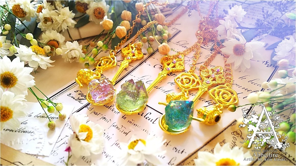 煌めく鉱石とティータイム-神秘の鉱石をひと掬いして-