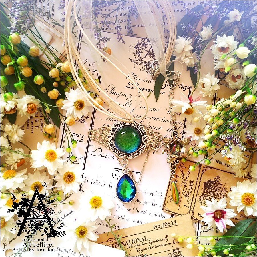 仕立て屋の装飾品(ホワイトチョーカー)-Vintage-