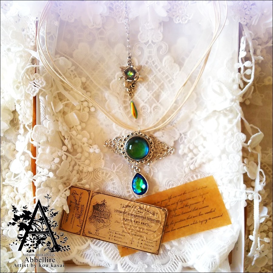 仕立て屋の装飾品(ホワイトチョーカー)-Vintage-