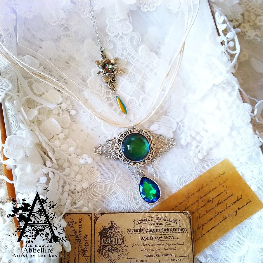 仕立て屋の装飾品(ホワイトチョーカー)-Vintage-