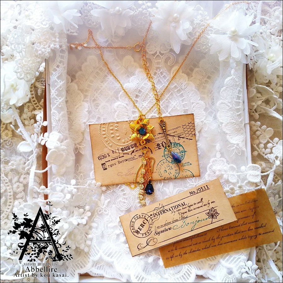 薔薇の雫(バミューダブルー×ヘリオロープ)-Vintage-