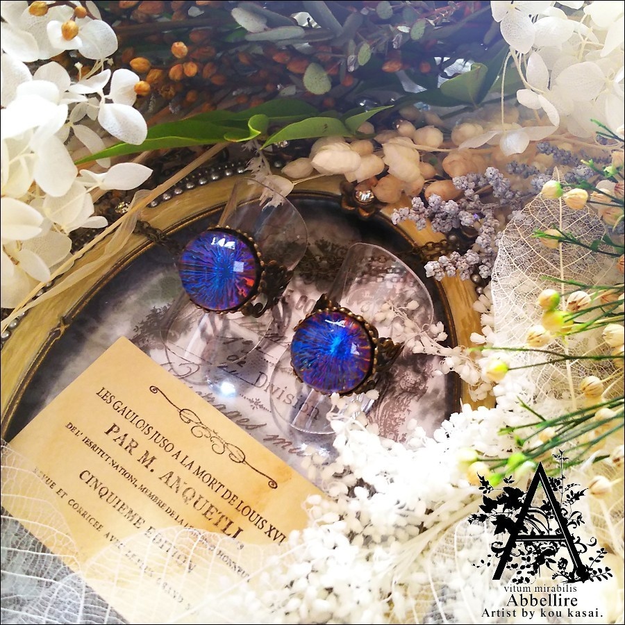 *ヘリオトロープのヴィンテージリング-金古美-*