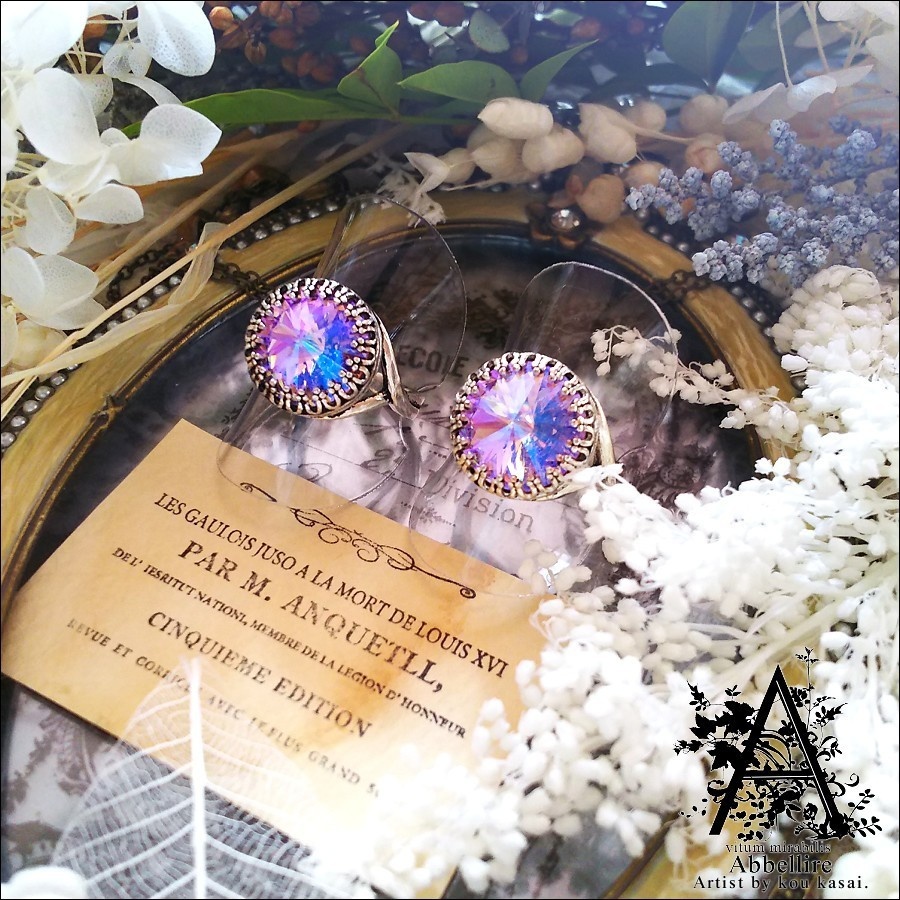 *艶美なヴァイオレットのベゼルリング-Vintage-*