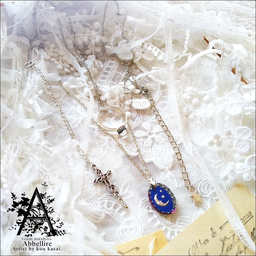 月のインタリオ-Midnight-(3点セット/Vintage)