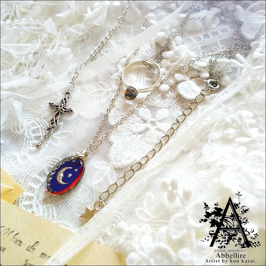 月のインタリオ-Midnight-(3点セット/Vintage)