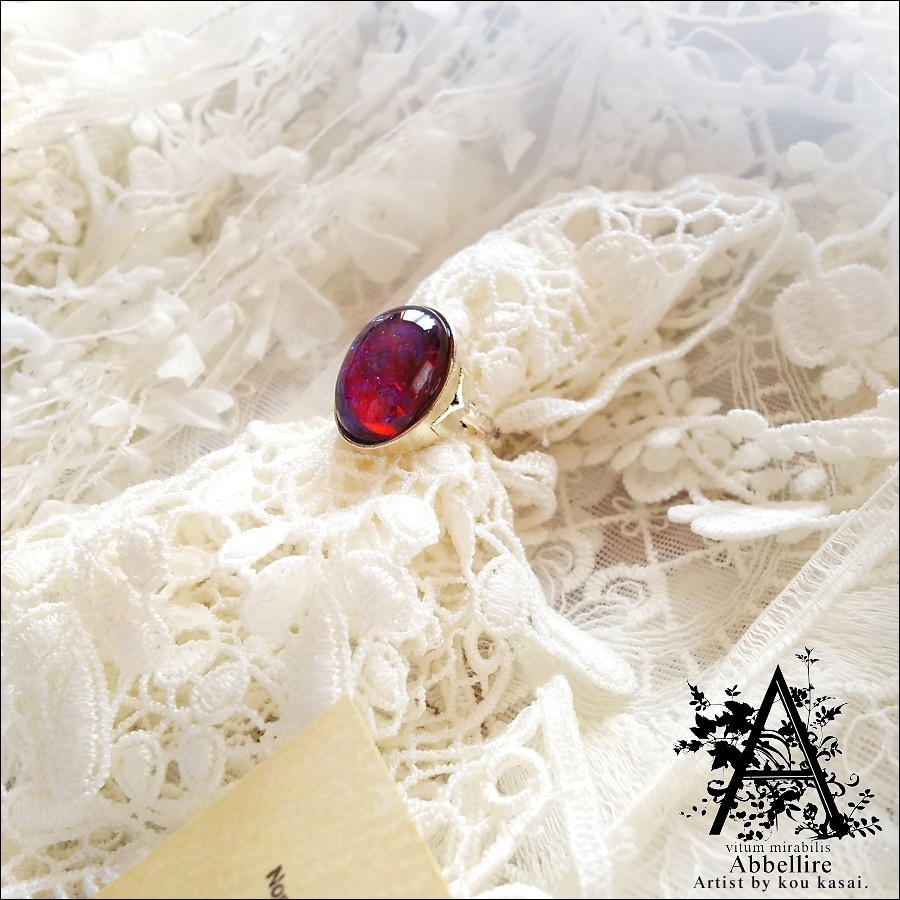 ドラゴンズブレスの銀古美リング-Vintage-