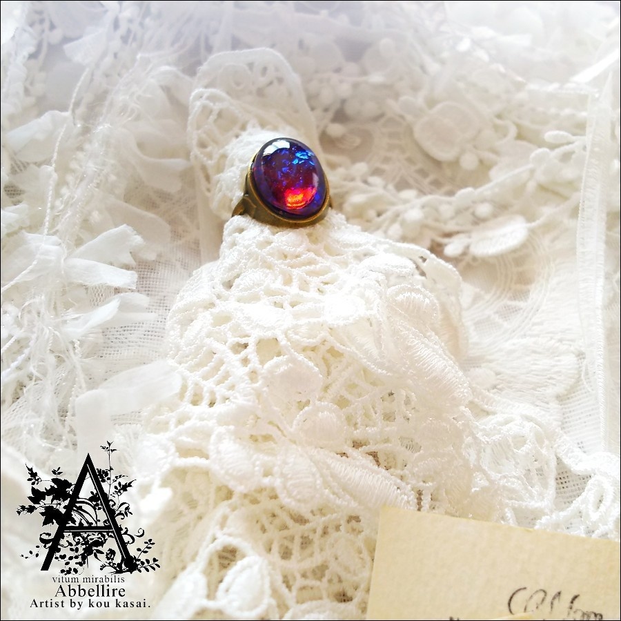 ドラゴンズブレスの金古美リング-Vintage-