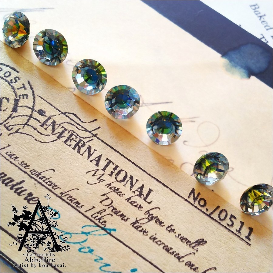 *Romance en Vertの一粒ネックレス-Vintage-*