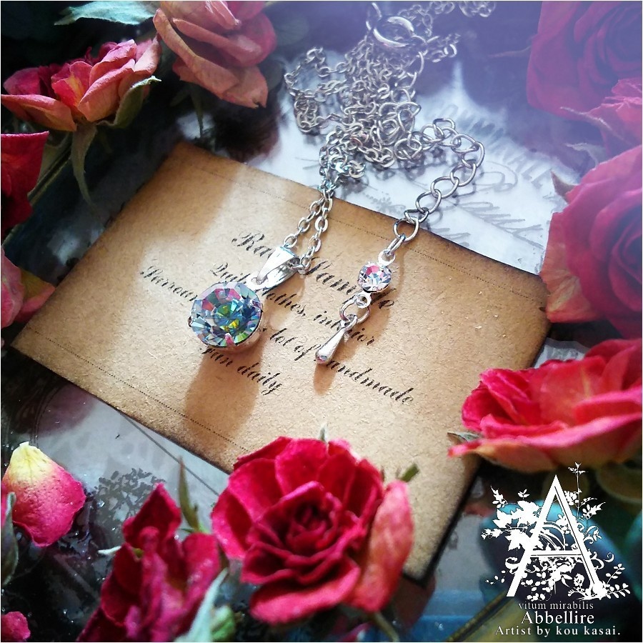 *Romance en Vertの一粒ネックレス-Vintage-*