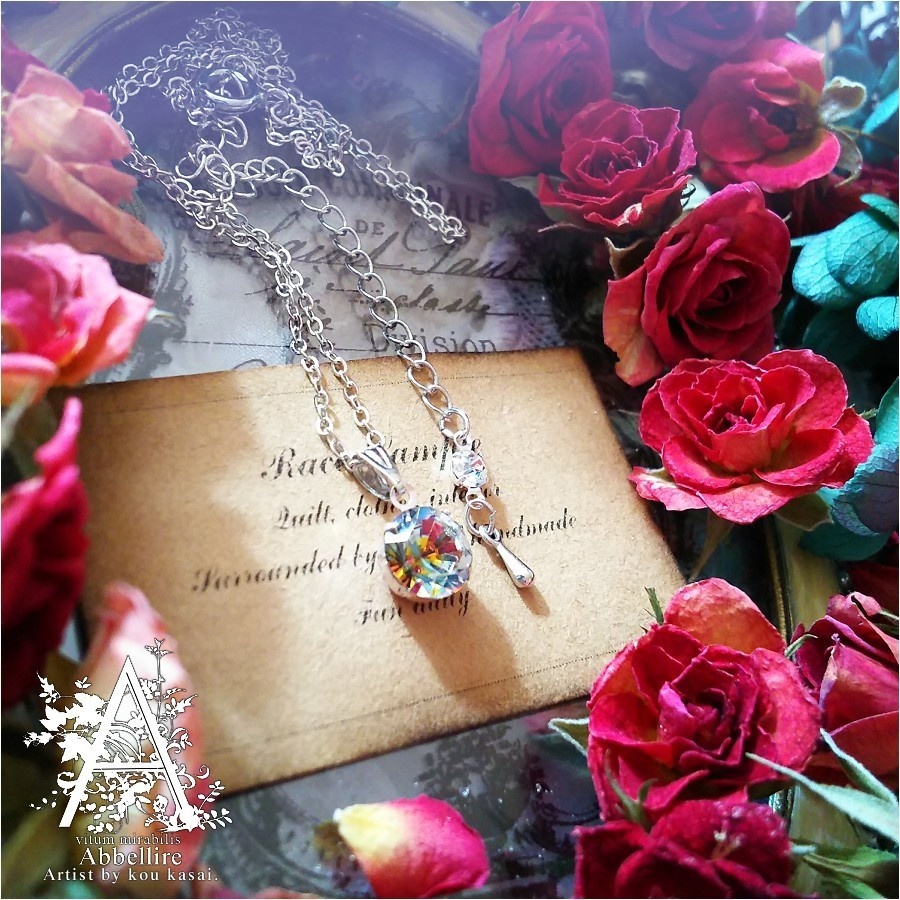*Romance du Matinの一粒ネックレス-Vintage-*