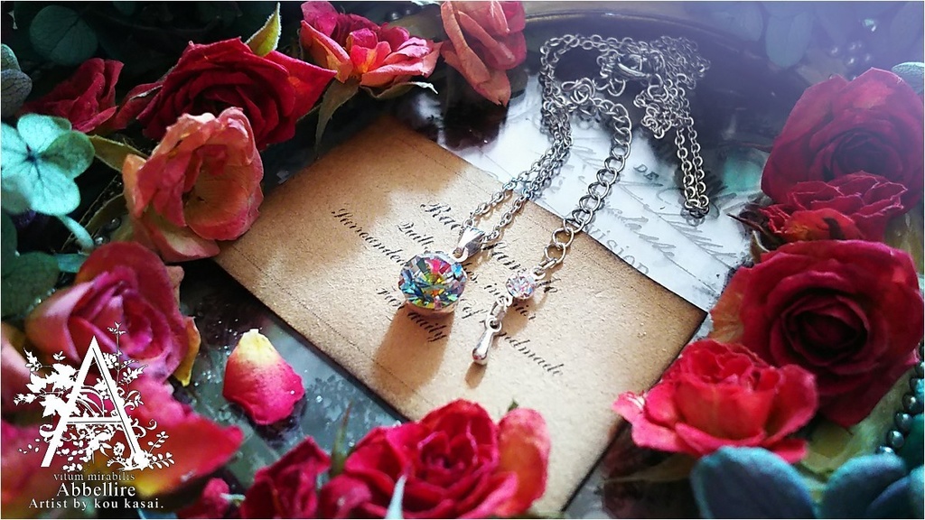 *Romance du Matinの一粒ネックレス-Vintage-*