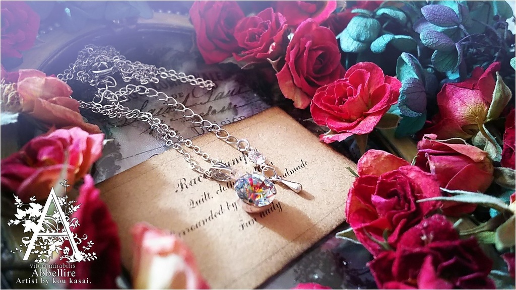 *Romance du Matinの一粒ネックレス-Vintage-*