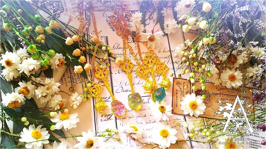 鉱石アクセサリーセット(ネックレス2種)