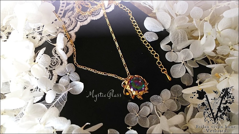 【再販】*金華のミスティックリング・ネックレス-Vintage-*