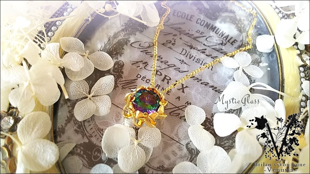 【再販】*金華のミスティックリング・ネックレス-Vintage-*