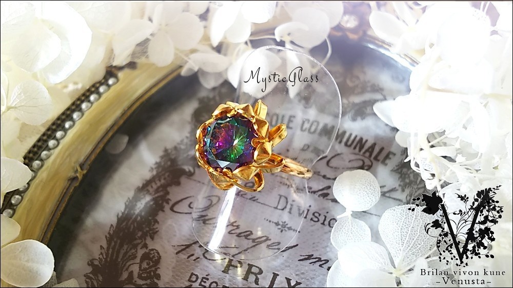 【再販】*金華のミスティックリング・ネックレス-Vintage-*