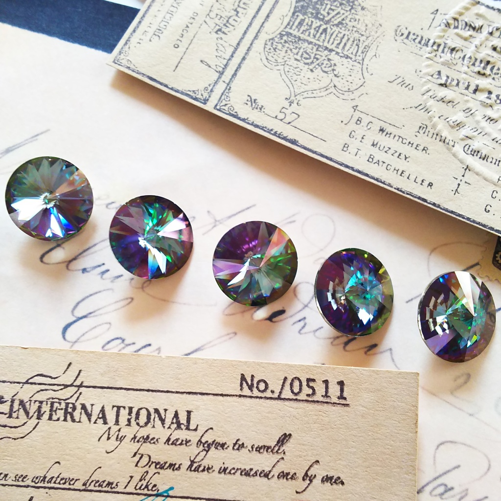 神秘的な美貌のベゼルリング-Silver-