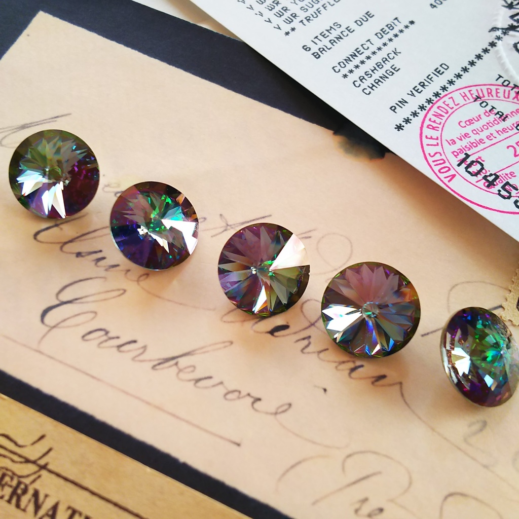 神秘的な美貌のベゼルリング-Silver-