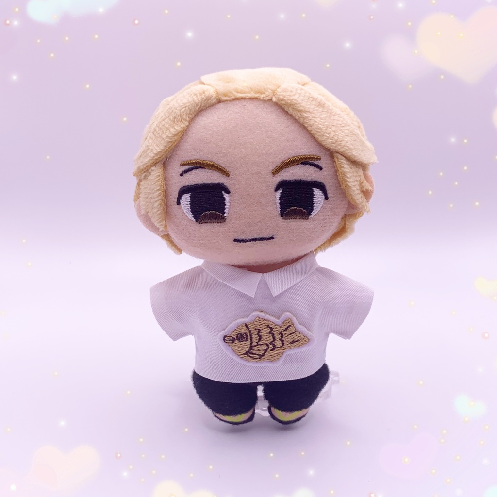 【10〜12㎝】たい焼きTシャツ ぬい服