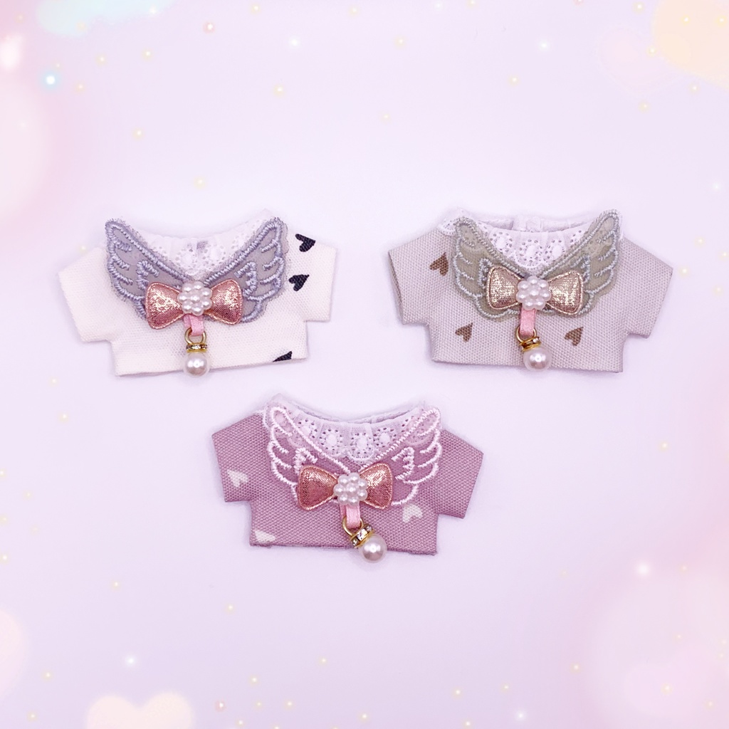 【10〜12㎝】リボンと天使の羽付き ジャケット