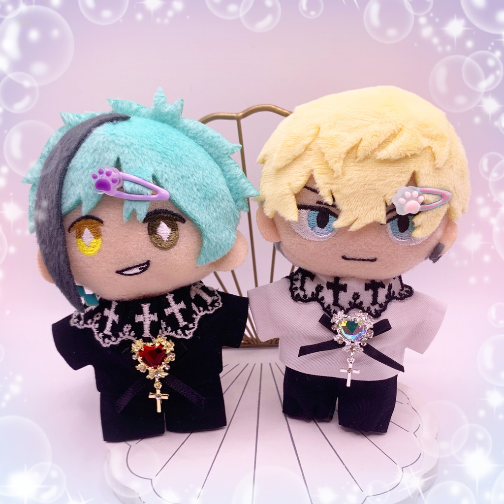 ぬいぐるみ・ドール用 ミニミニにくきゅうヘアピン🐾