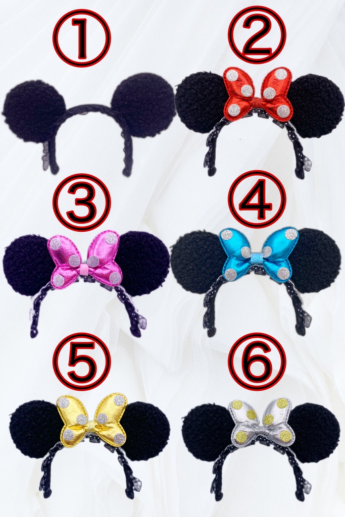 もこもこ耳カチューシャ