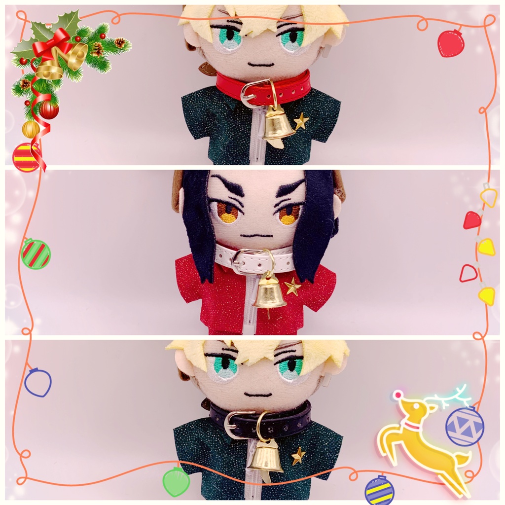 ベル🔔つきレザーチョーカー【ベルトにも使用可】