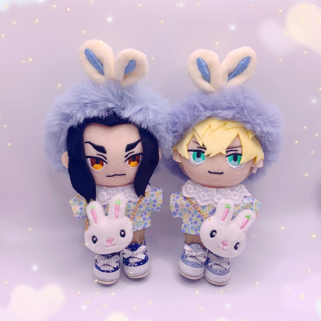 パステルファーのうさ耳ターバン🐰