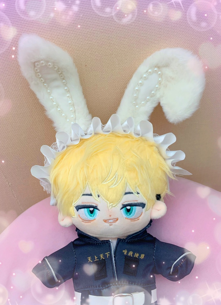 ふわふわうさ耳カチューシャ Lサイズ🐰