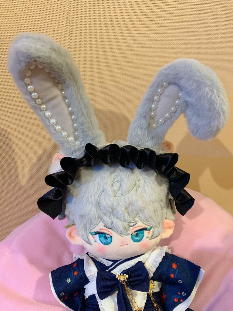 ふわふわうさ耳カチューシャ Lサイズ🐰