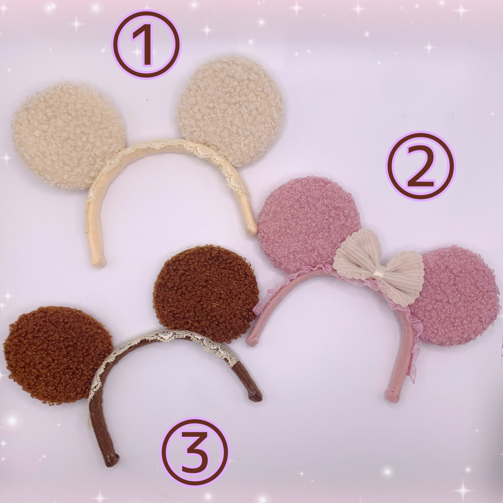 もこもこ🧸くま耳カチューシャ