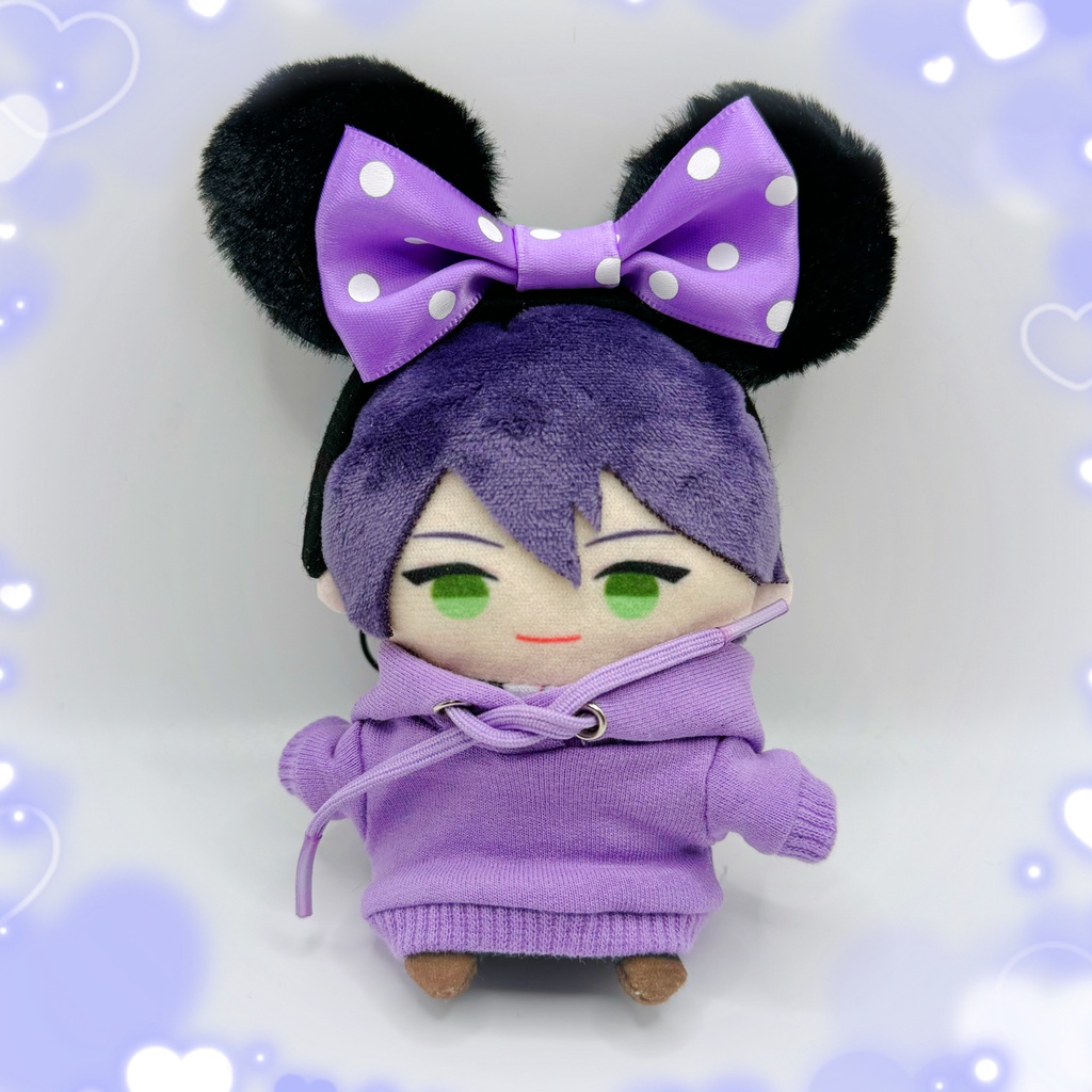 推し色 ふわふわ耳カチューシャ【ちいさめ】