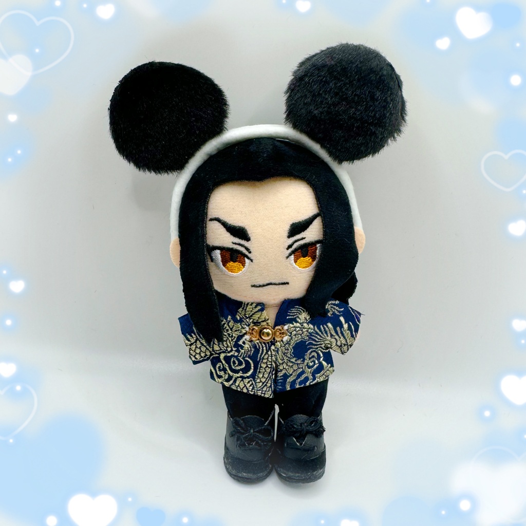 ふわふわパンダさん🐼カチューシャ【ちいさめ】