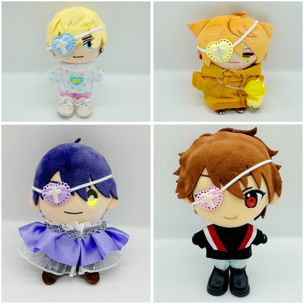 ✝️十字架♡ハート眼帯🌸パステルカラー✝️