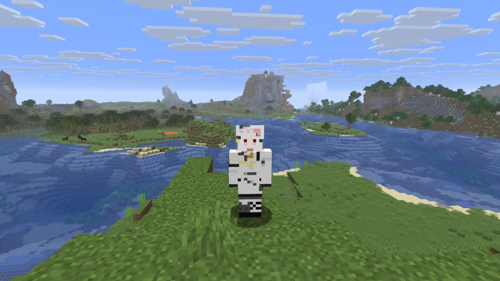 【非公式】野良猫ですがマイクラスキン