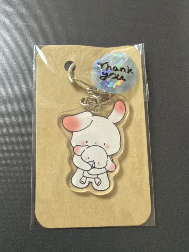 もち姉×らぶちゃんぎゅーっとアクリルキーホルダー