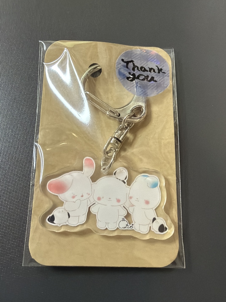 らぶらびもち姉×シマエナガアクリルキーホルダー