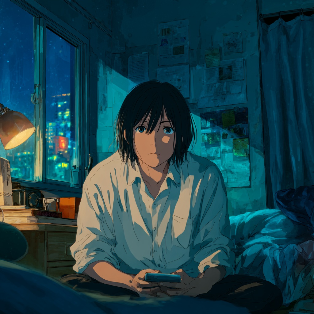 【300円/フルセット】Before Nostargia|くAIオリジナル楽曲+歌詞カード+AIイラスト3点