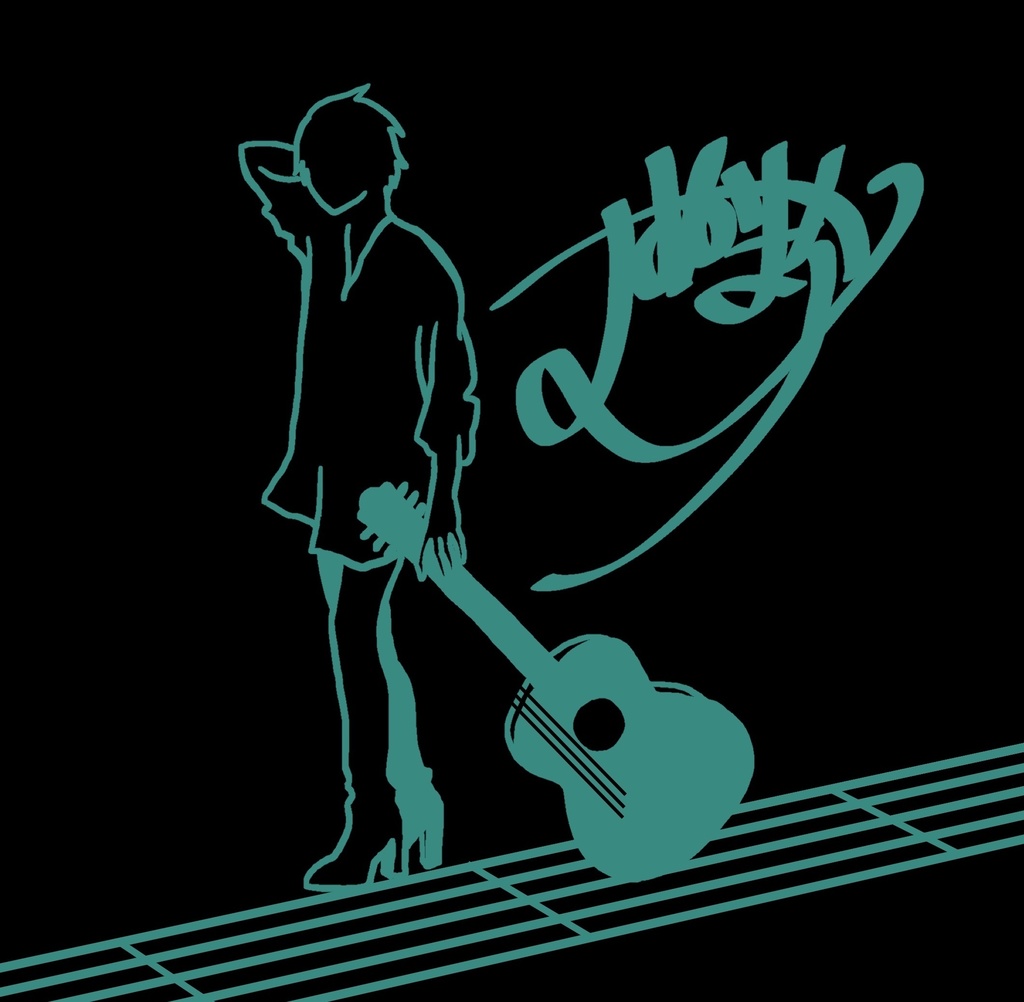 緑のモチーフ・ポストカード