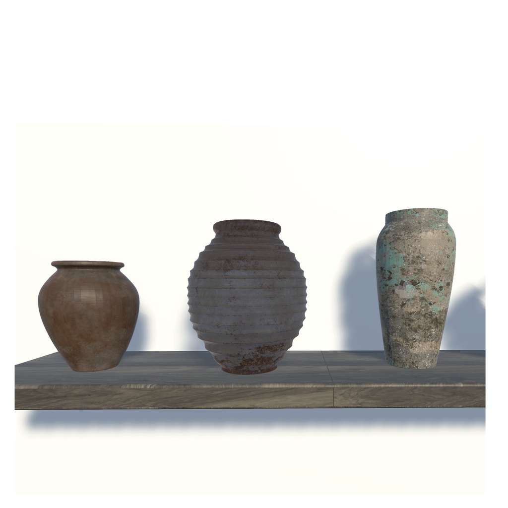 無料 0円 こだわりのやきもの70セット!!_unity package+FBX