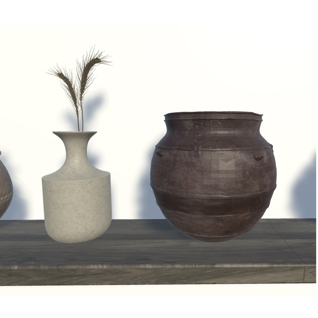 無料 0円 こだわりのやきもの70セット!!_unity package+FBX