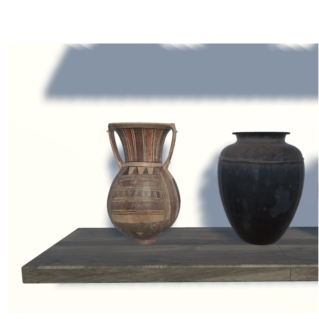 無料 0円 こだわりのやきもの70セット!!_unity package+FBX