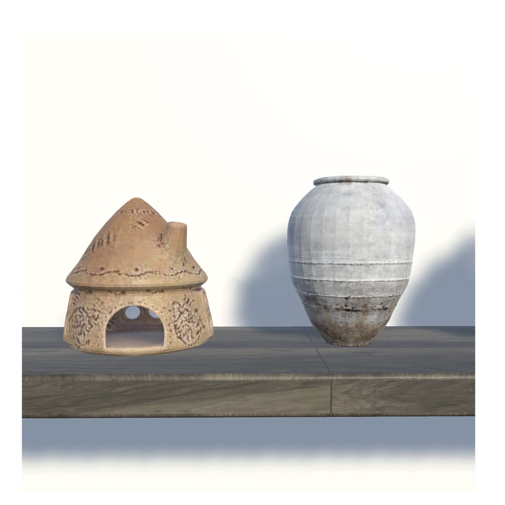 無料 0円 こだわりのやきもの70セット!!_unity package+FBX