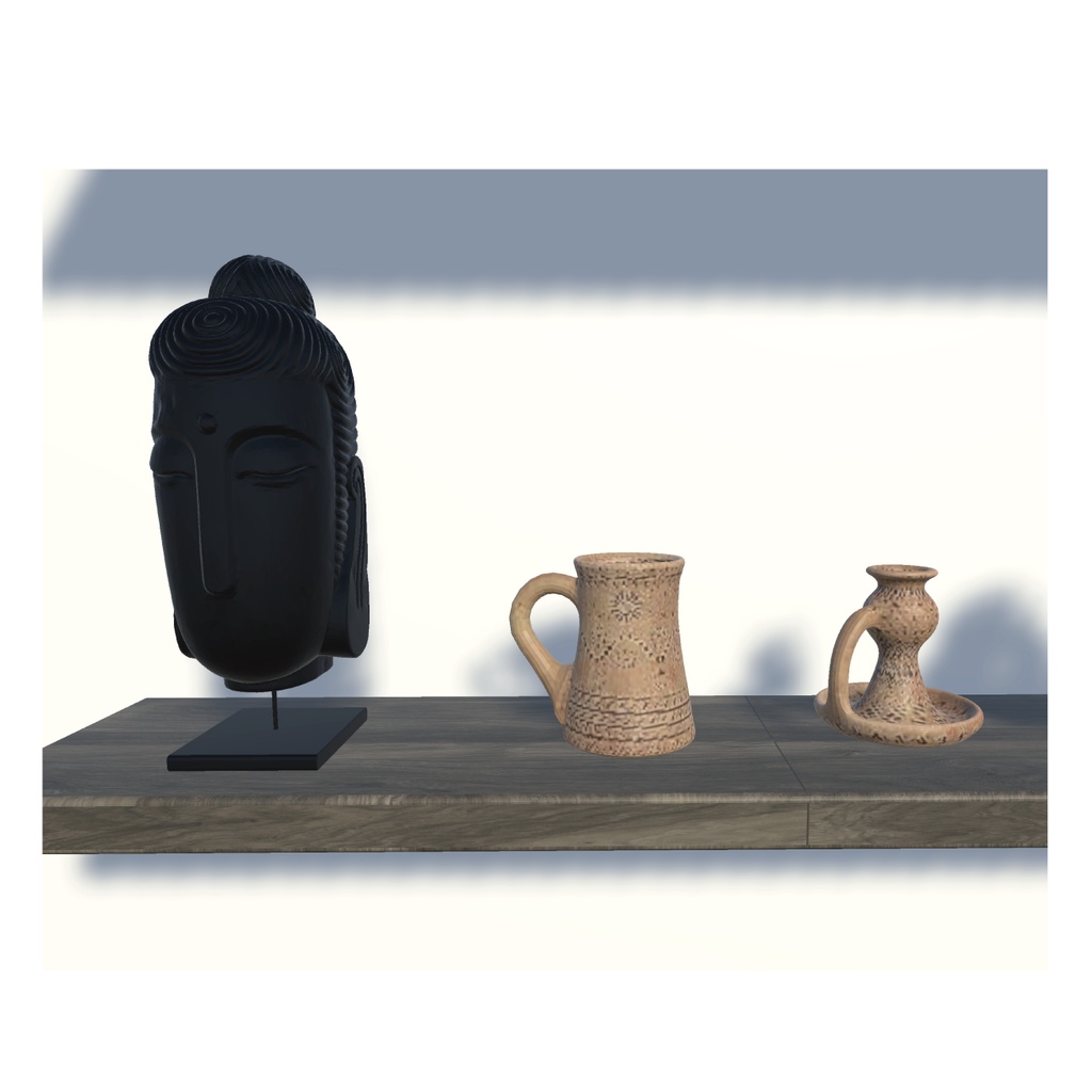 無料 0円 こだわりのやきもの70セット!!_unity package+FBX