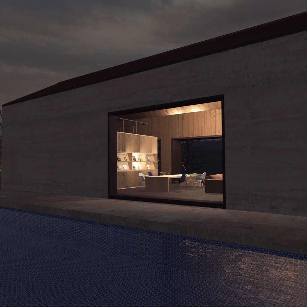 焚き火と温泉を楽しむ別荘_ unitypackage/FBX