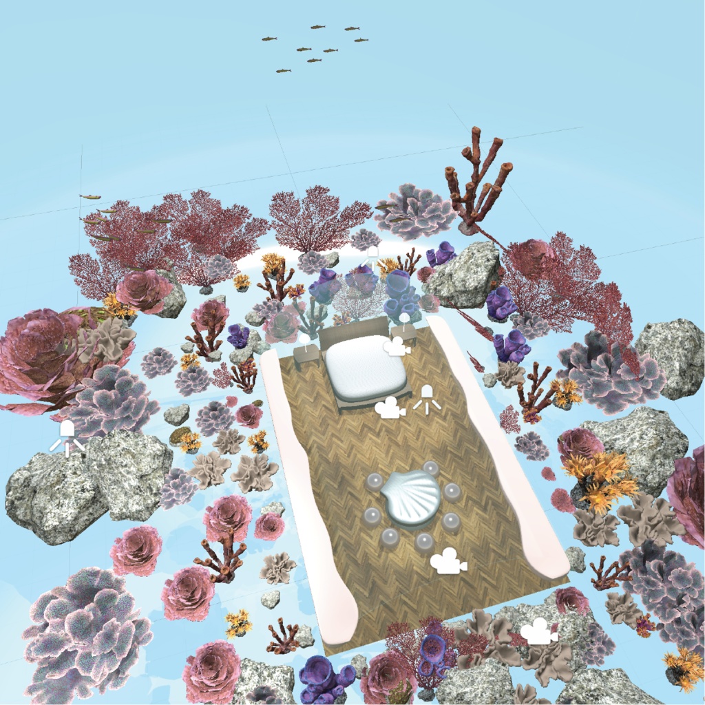 海中の家_unitypackage+FBX