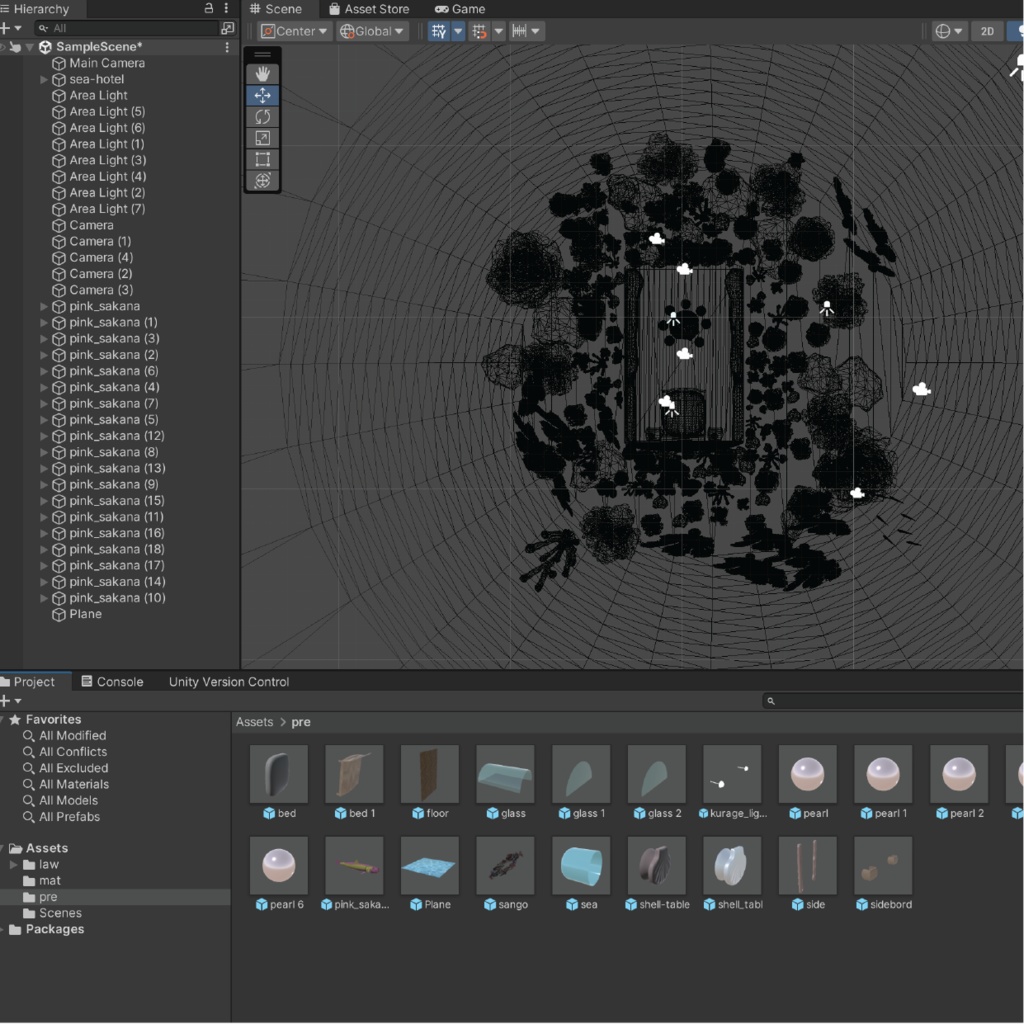 海中の家_unitypackage+FBX
