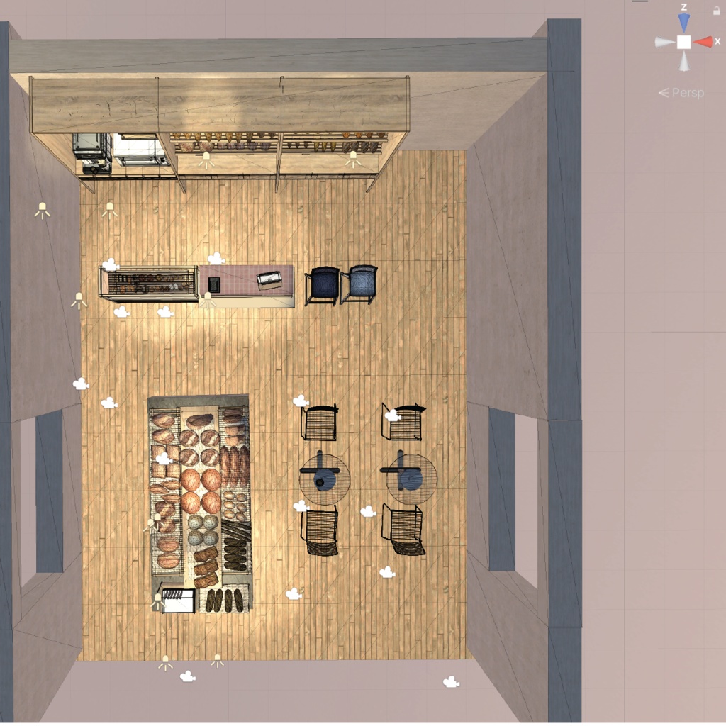 パン屋さんを始める為の20セット+パン47個_合計70セットunitypackage+FBX