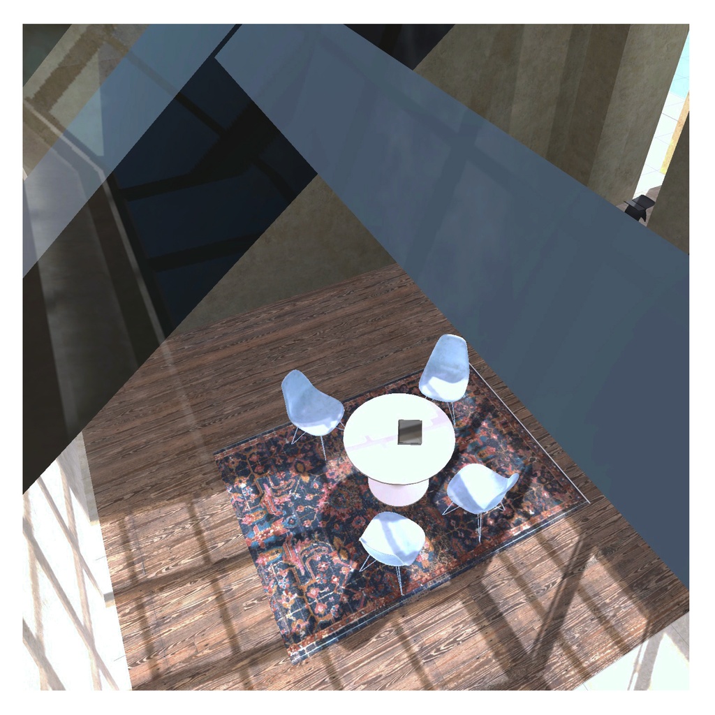 光の撮影スタジオ_glass roof photo studio__unitypackage+blender